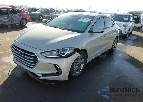 2017 Hyundai Elantra Value Edition z USA, uszkodzony, nr VIN KMHD84LF9HU337266